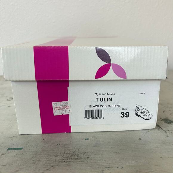 Helle Comfort 356-F Tulin Black Leather Orthotic Adjustable sling back Sandal 39 - Picture 16 of 16